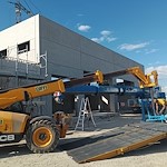 MONTAGGIO LOCALE PREFABBRICATO DISIDRATAZIONE FANGHI